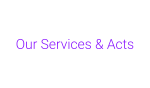 Our Services & Acts